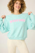 Pj Salvage Secret Garden Weekend Graphic Sweatshirt